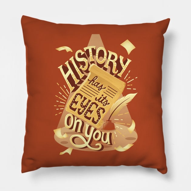 History Pillow by risarodil