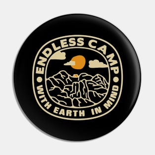 Endless camp Pin