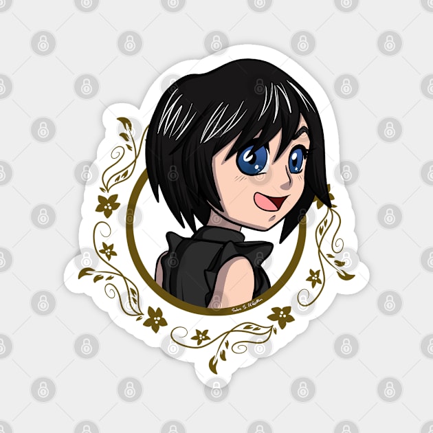 Xion Badge Magnet by SalwaSAlQattan