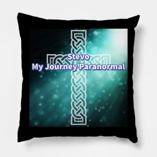 Green and Blue Stevo - My Journey Paranormal Pillow