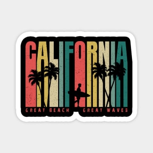 California Beach Magnet