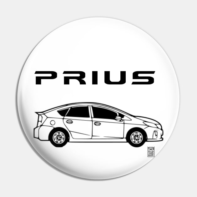 Prius (dark design) Pin by JSnipe