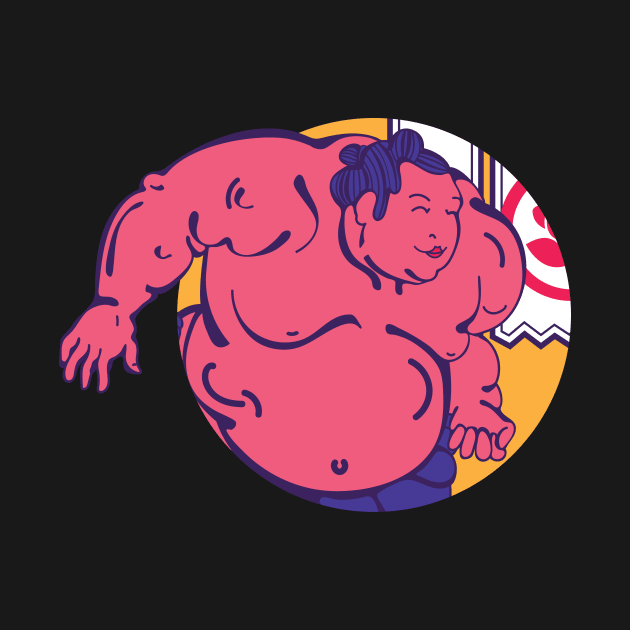 Sumo Wrestler by Aditi Kamat