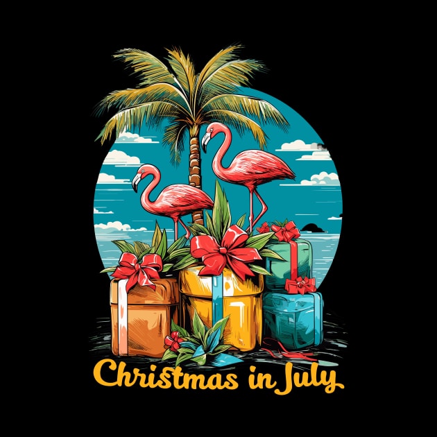 Sunny Sleigh Bells | 'Christmas in July' Celebration T-Shirt by Indigo Lake