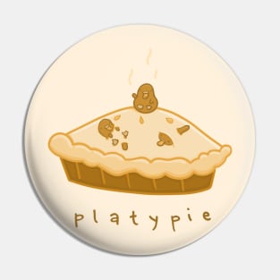 Platypus pie - platypie Pin