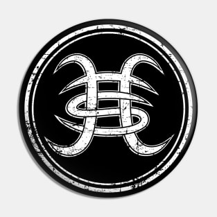 Heroes del Silencio - circle - grunge design Pin