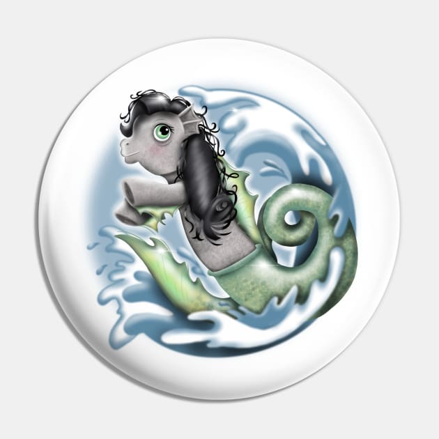 Kelpie Pin by Manxcraft