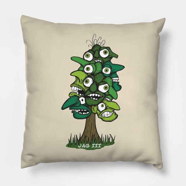 Arbor Day JAG III Pillow by JAG III