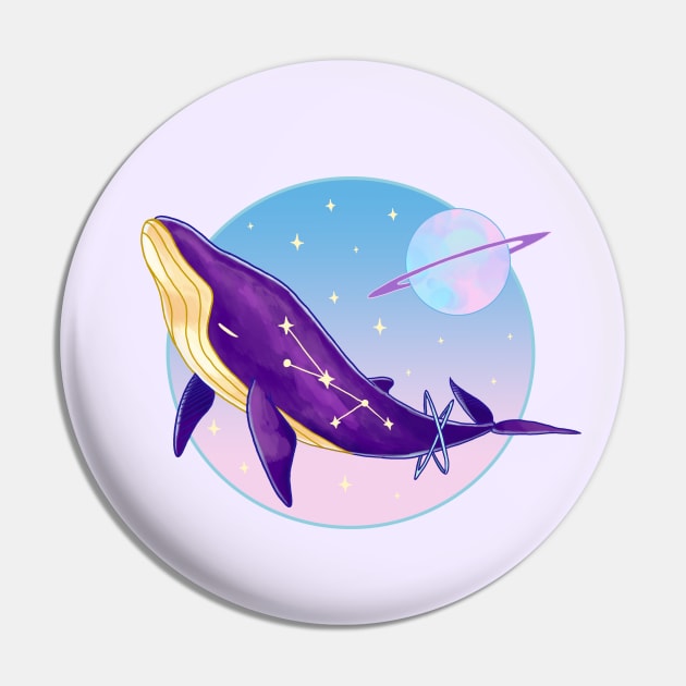 Galactic Whale Pin by Astro Potion