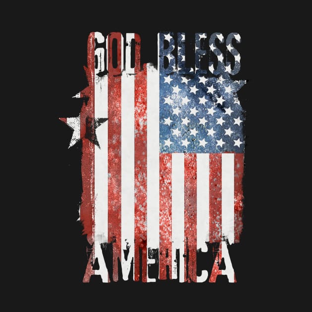 God bless america by LebensART