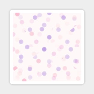 Pastel Color Dots Magnet