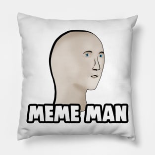 The Meme Man Pillow