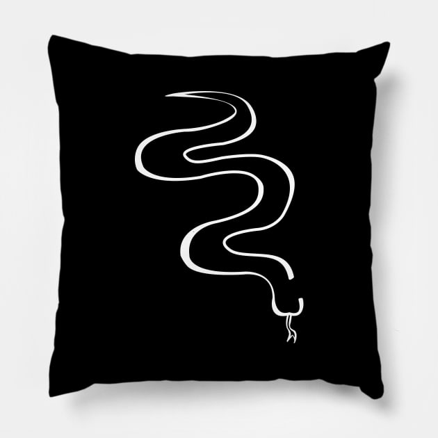 Snake Pillow by traditionation