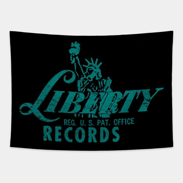 Liberty Records Tapestry by MindsparkCreative