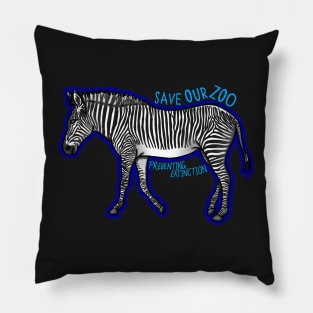 Day 8- Grevy's Zebra Pillow