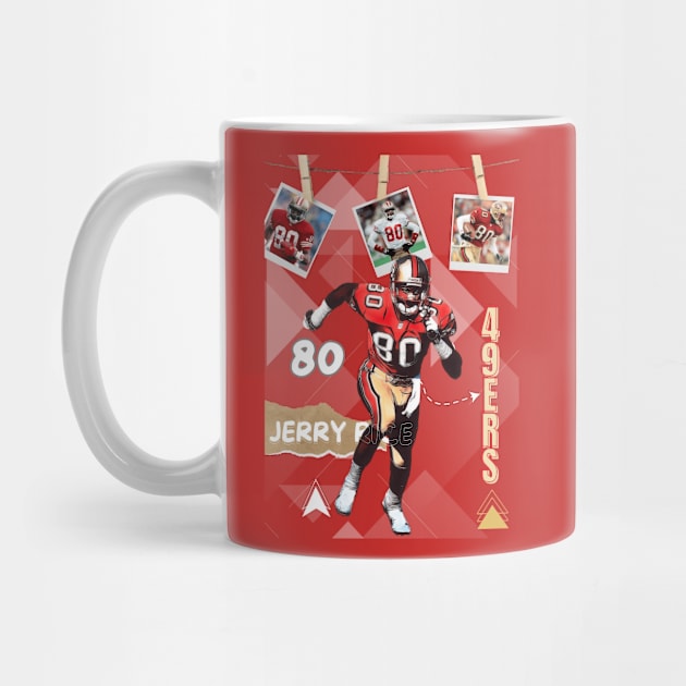 Jerry Rice San Francisco 49ers Retired Coffee Mug