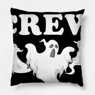 Boo Crew Family Matching Halloween Pillow