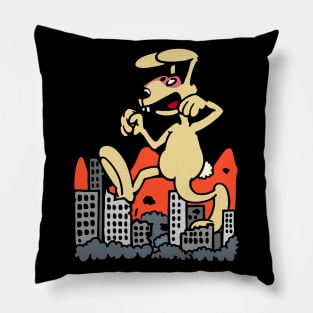 Monster Rabbit destroys City Pillow
