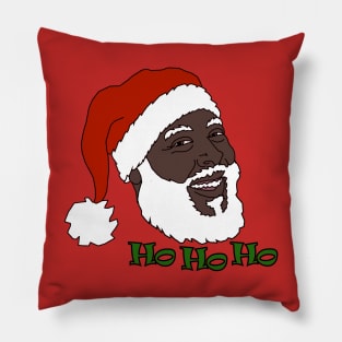 Black Santa - Ho Ho Ho Pillow