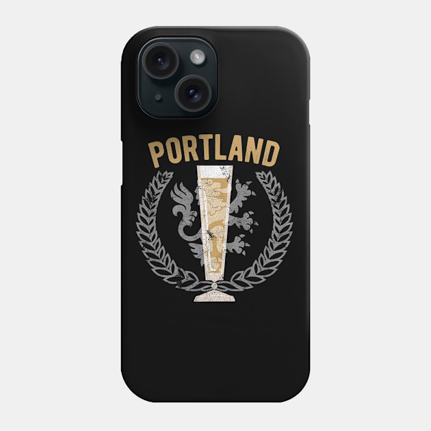 Portland Craft Beer Lovers Gift Phone Case by SeaLAD