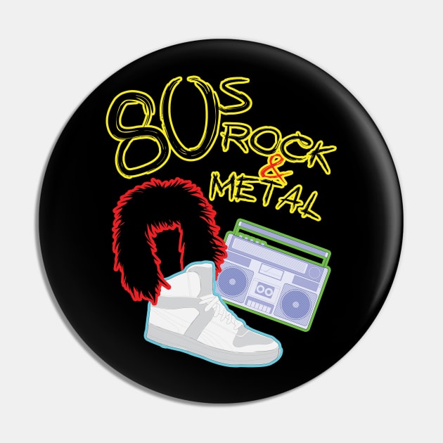 80's ROCK Pin by Mystical_Illusion