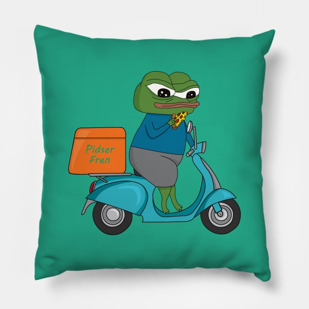 Apu the Pidser Fren Pillow by Emperor Frenguin