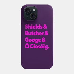 My Bloody Valentine Classic Line-Up Phone Case