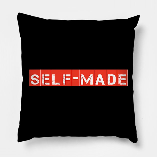 self made Pillow by teehood