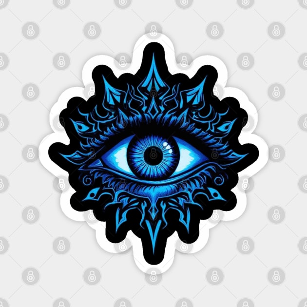 Evil Eye Graphic Tees Magnet by Graphic tees