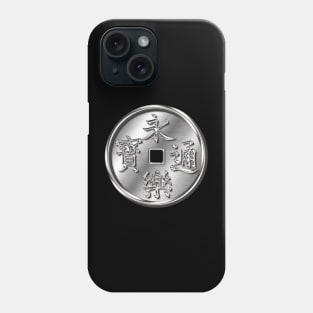 Oda Clan Kamon Silver Chrome Phone Case