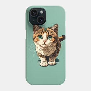 Cute Fat Cat Lover - Amazing Pastel Cat Face Phone Case