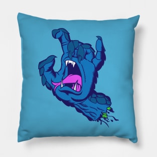 Sangre Azul blue Pillow