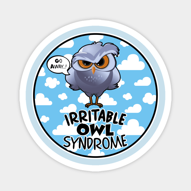 Irritable OWL Syndrome Magnet by BOEC Gear