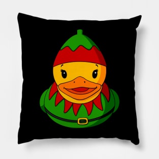 Christmas Elf Rubber Duck Pillow