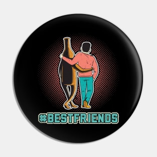 #Bestfriends Beer And Me Booze Saying Pin