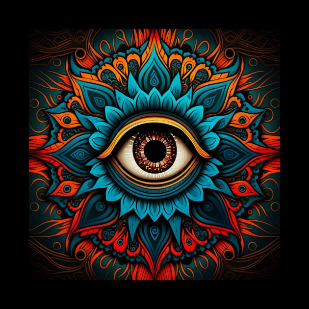 Mandala Eye by taoistviking