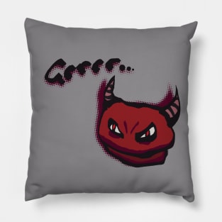 Grrr lil devil Pillow