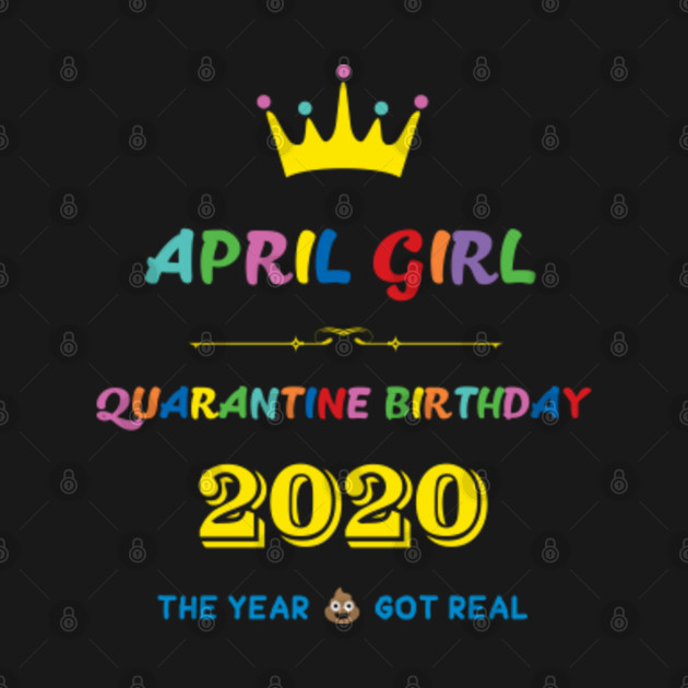 Download April Birthday Girl in Quarantine - Rainbow - April Girl ...