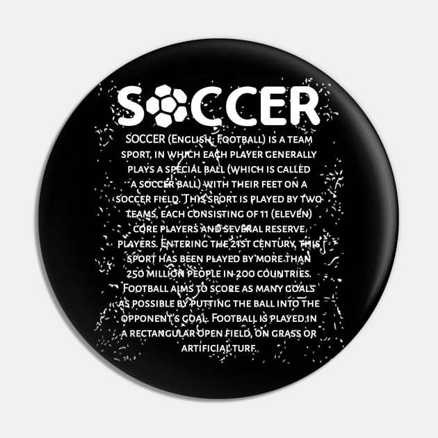 Soccer Pin by radeckari25