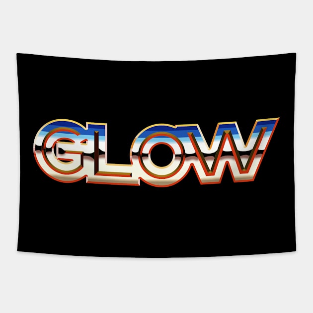 G.L.O.W Tapestry by nickbeta