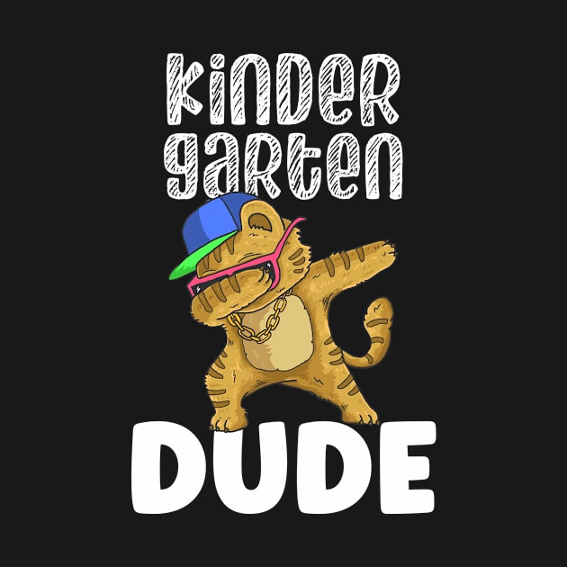 Kindergarten dude - kindergarten on the first day of school by MerchByThisGuy