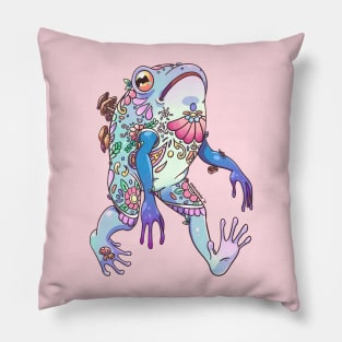 Pastel Loveland Frog Pillow