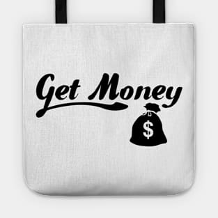 Get  Money Scripted Money Bag Tote