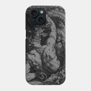 Dragon devouring Phone Case