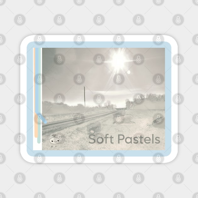 SOFT PASTELS Magnet by Noah Monroe