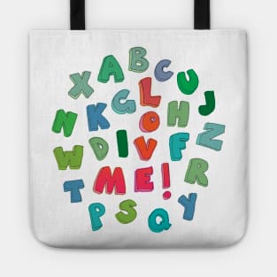 Love Me! alphabet tee Tote