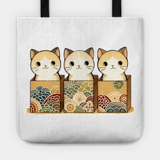 Cats In Boxes Tote