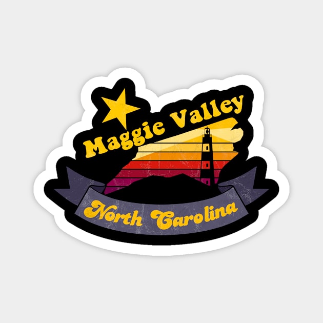 Maggie Valley North Carolina Magnet by Jennifer