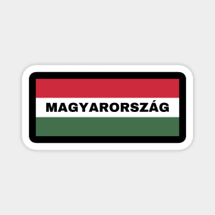 Magyarország in Hungarian Flag Magnet