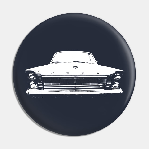 Ford Galaxie 1960s American classic car monoblock white Pin by soitwouldseem